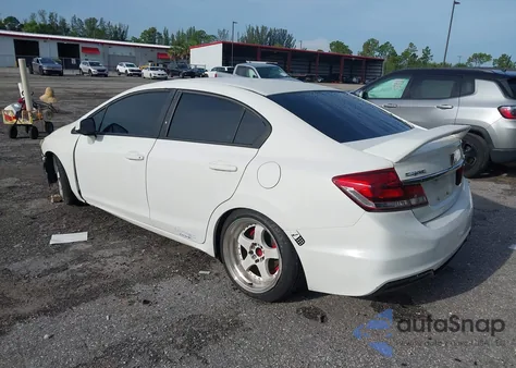 2013 Honda Civic Si z USA, uszkodzony, nr VIN 2HGFB6E52DH704067